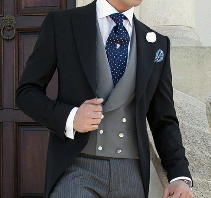 Picture of Three Piece Morning Suit